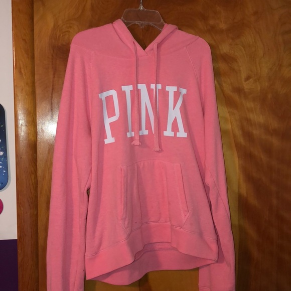 PINK hooded sweatshirt - Picture 1 of 2